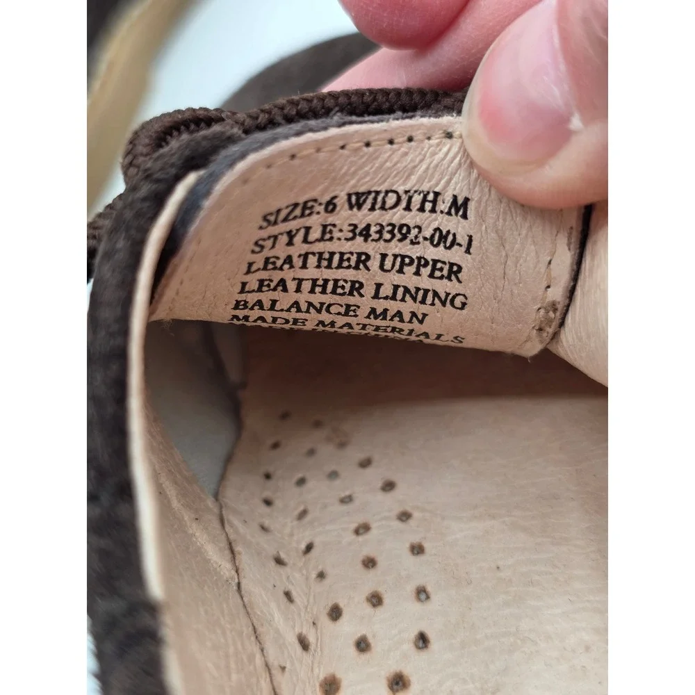 Baby Gap Toddler Brown Suede Oxford Brogue Dress Shoes Size 6 Boys